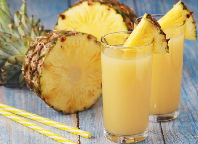 Pineapple juice drink