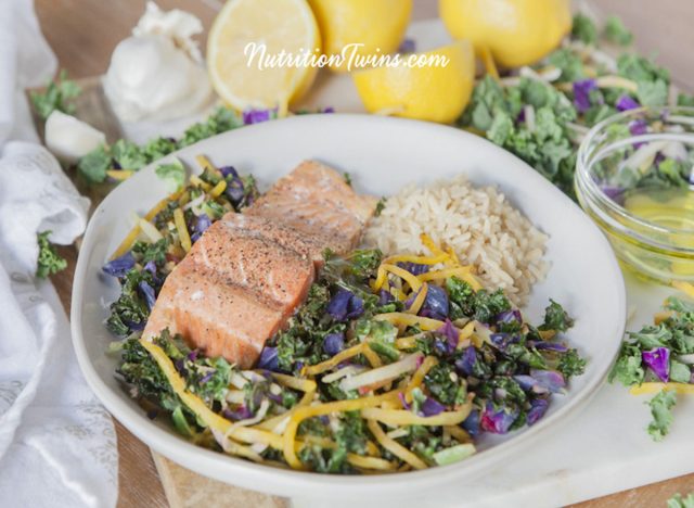 The Nutrition Twins Salmon Sheet Pan 