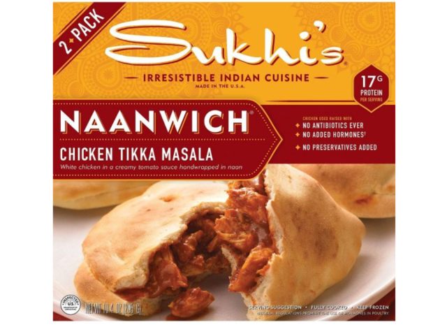 Sukhi's Frozen Chicken Tikka Masala Naanwich