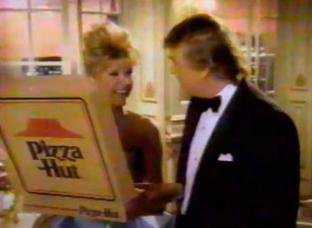The Donald and Ivana Trump Pizza Hut Commercial