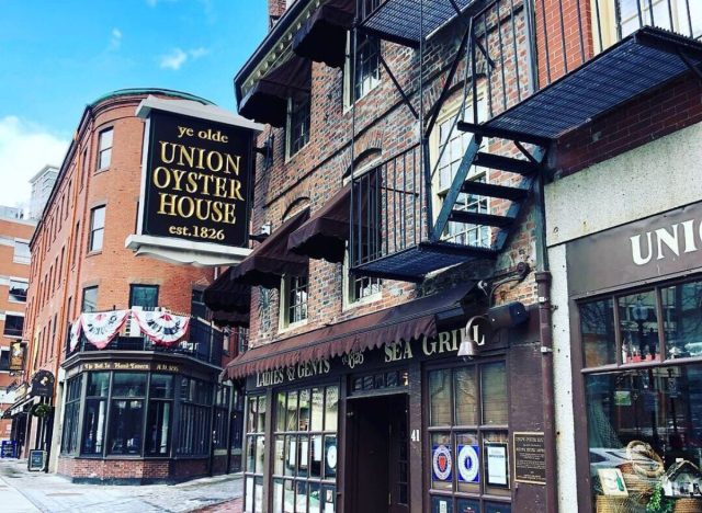 Union Oyster House in Boston, MA