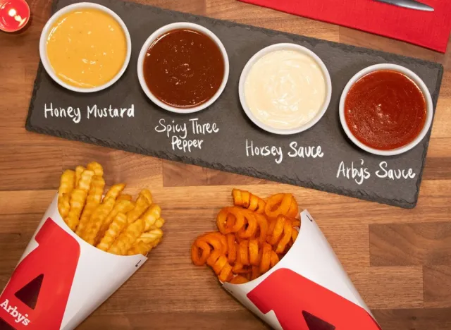 arbys sauces