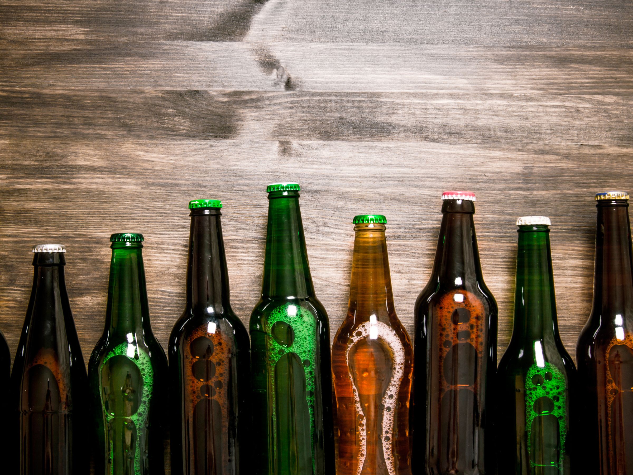 beer bottles