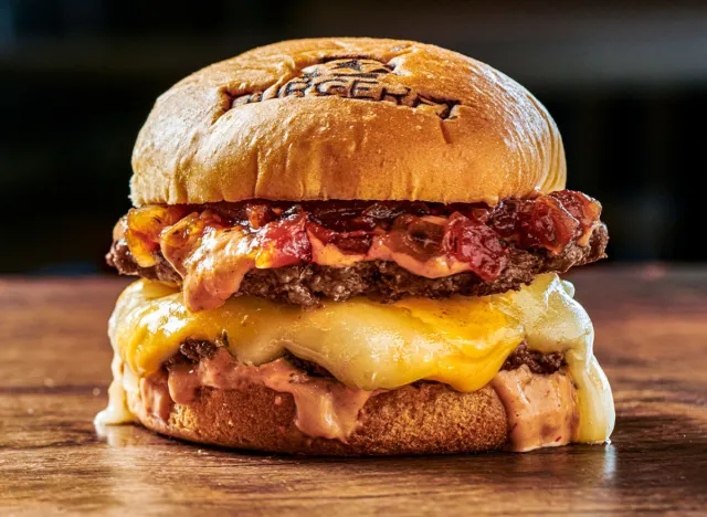 Burgerfi's Juicy Lucy Burger