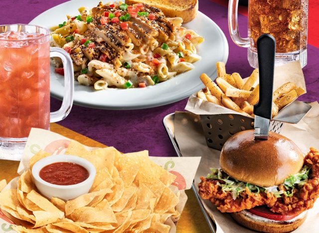 Chili's food and drinks