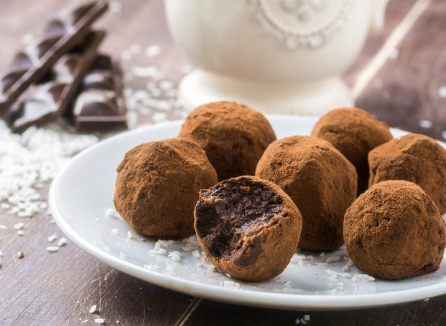 chocolate truffles