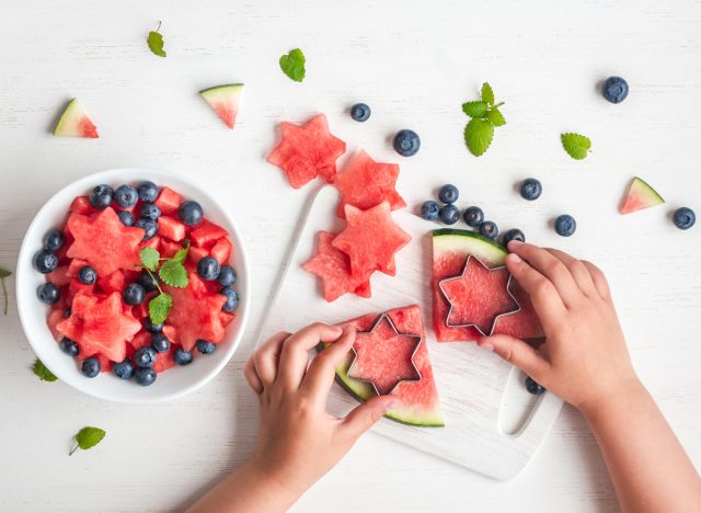 cookie cutter fruit