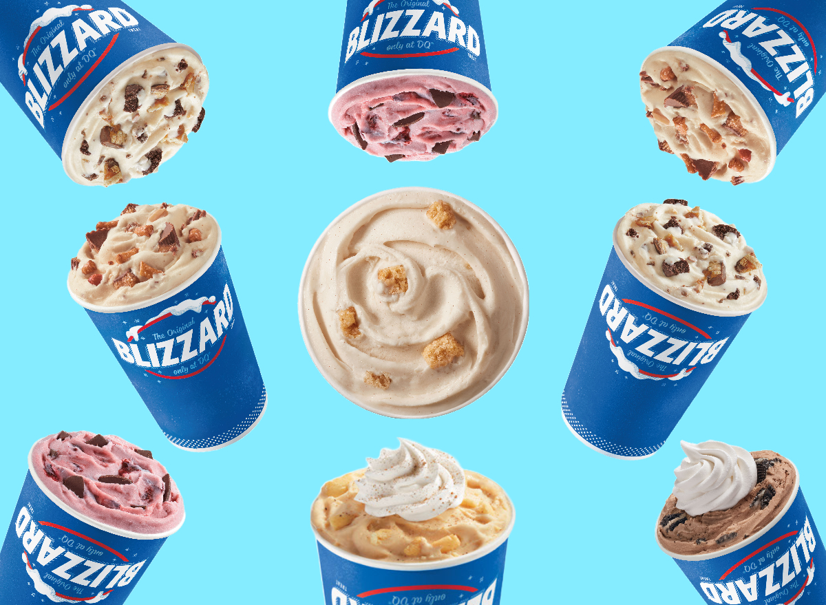 6 new blizzards just landed on Dairy Queen's fall menu eat this, not