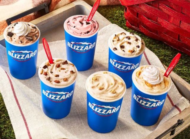 Dairy Queen fall blizzards