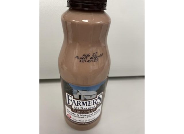 farmer's 2% reduced fat chocolate milk