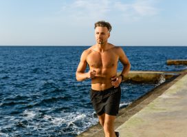 fit man running demonstrating how to lead an incredibly healthy lifestyle