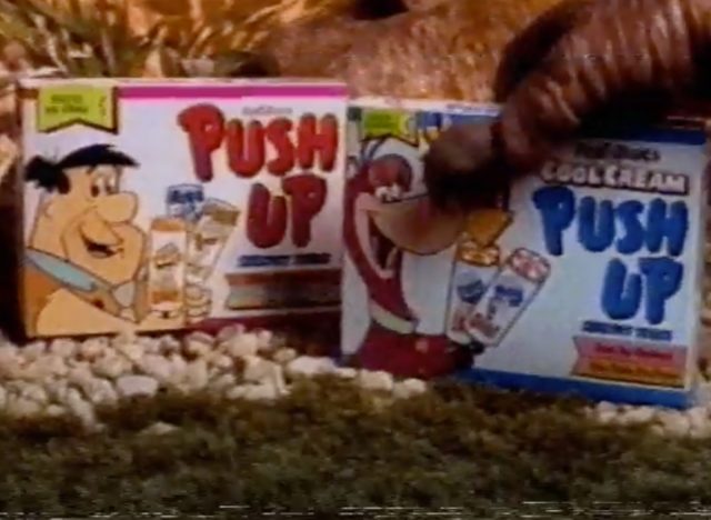 Flintstone's Push Up Pops