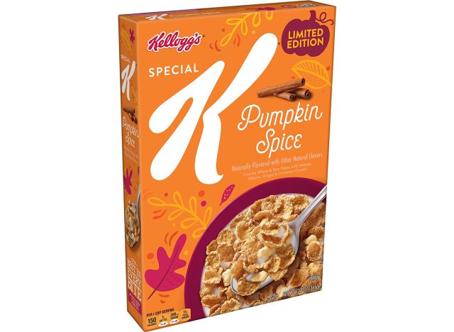 kelloggs special k pumpkin