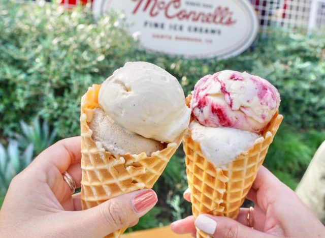 mcconnell's ice cream cones