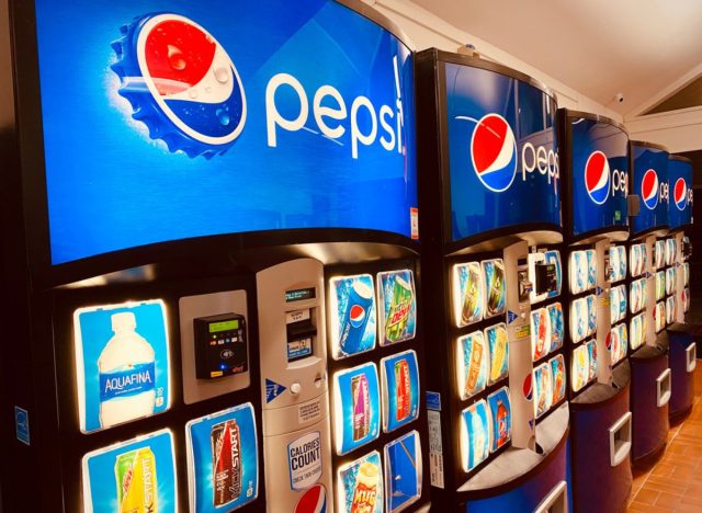 pepsi vending machine