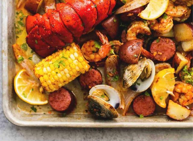 sheet pan clam bake old fashioned recipe