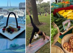 best-kept secrets in St. Louis, yoga in the park, farmers market, and Gateway Arch