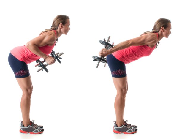 tricep kickbacks exercise for wrinkly elbows