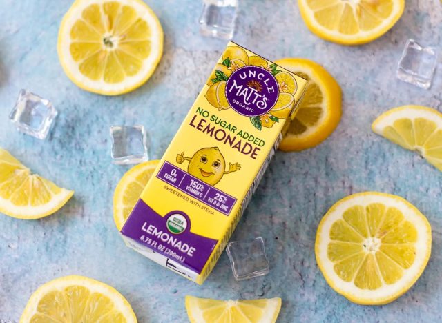 Uncle Matt's organic lemonade