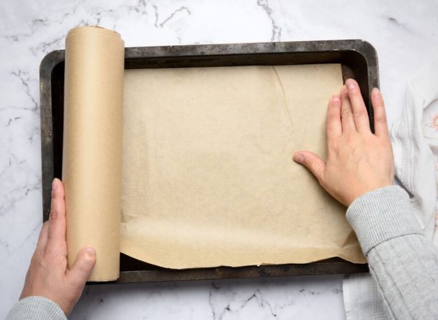 using parchment paper