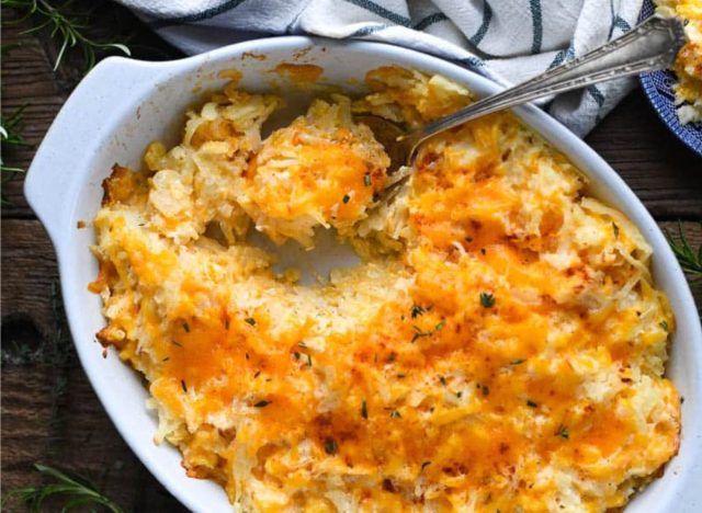 Casserole de pommes de terre au fromage