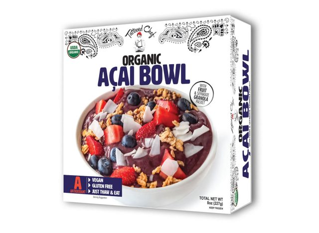 Tattooed Chef Organic Acai Bowl