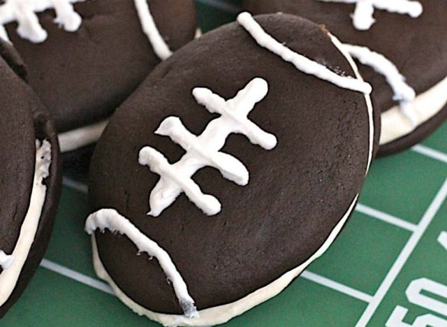 Football Whoopie Pies