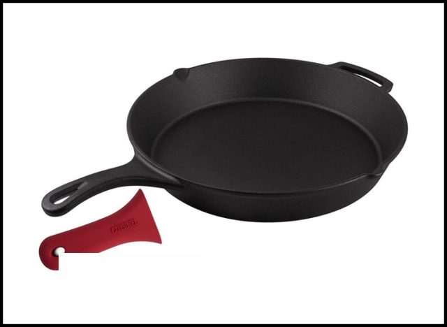 Cuisinel Cast Iron Skillet + Pan Scraper