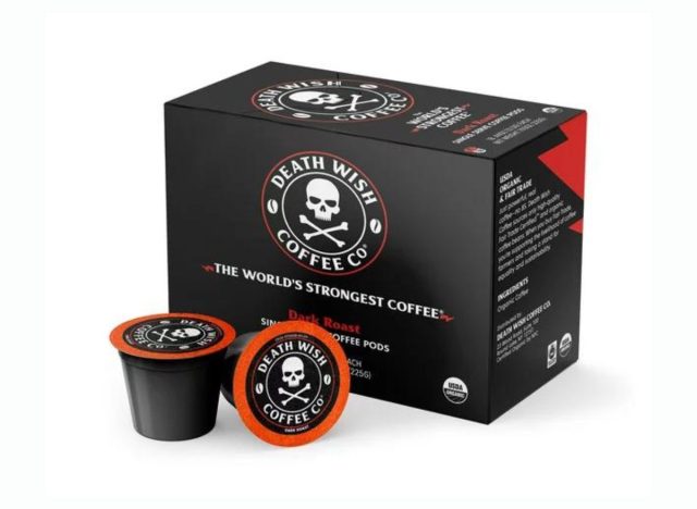 Death Wish Dark Roast Single Serve Coffee Pods