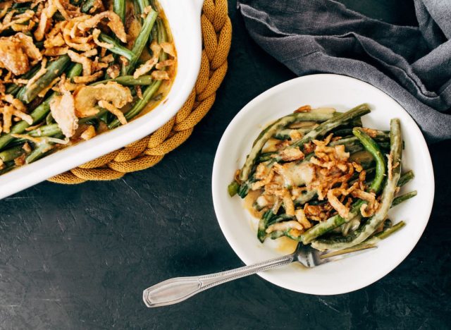 Casserole de haricots verts