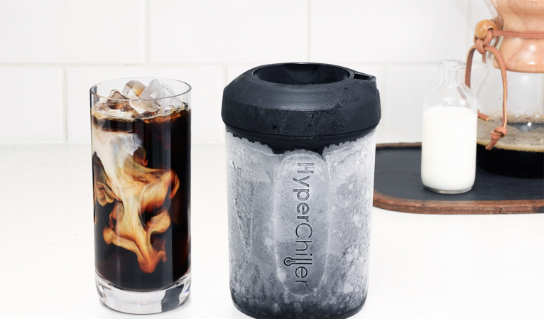 HyperChiller with iced coffee
