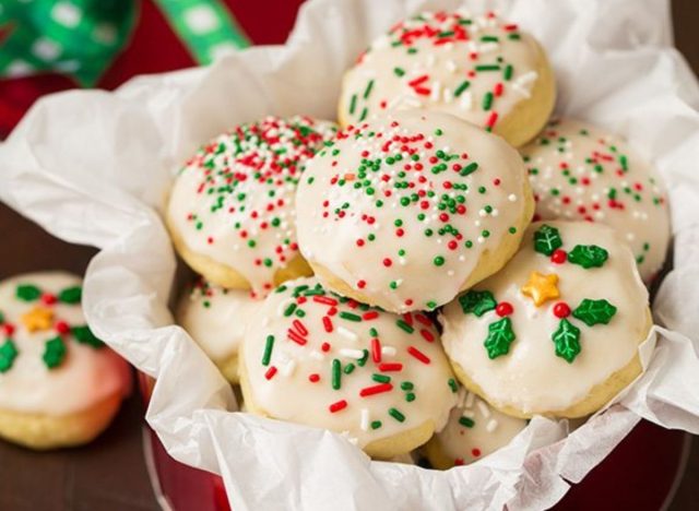 Italian sprinkle cookies