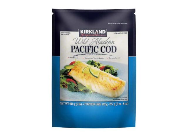 Kirkland Signature Wild Alaskan Pacific Cod Loins