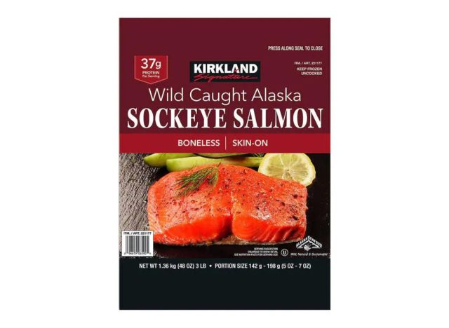 Salmone rosso sockeye selvaggio dell'Alaska di Kirkland