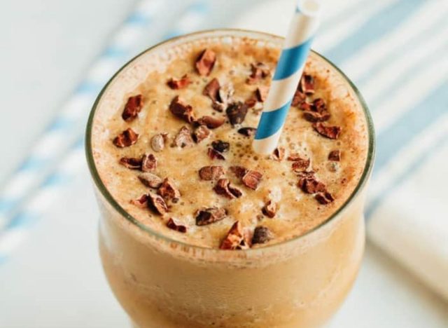 Malted Chocolate Cauliflower Smoothie