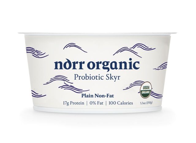 Norr Organic Probiotic Skyr plain nonfat yogurt