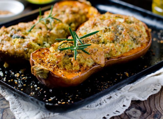 Roasted Stuffed Acorn Squash