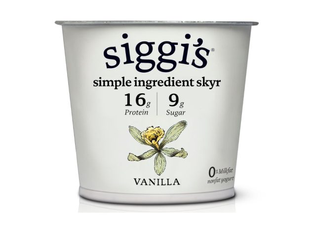 Siggi's Simple Ingredient Skyr yogurt