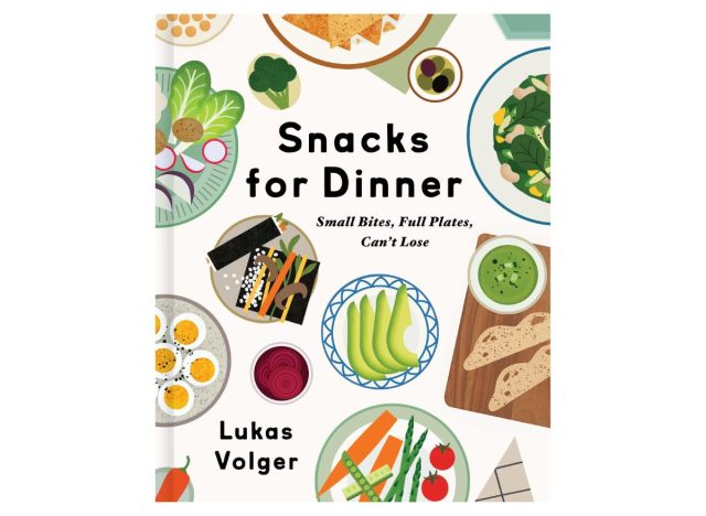 Voorgerechten voor het diner, kleine snacks, volle borden, kan niet verliezen, Lukas Volger