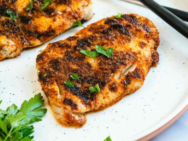 a couple cooks grilled cod