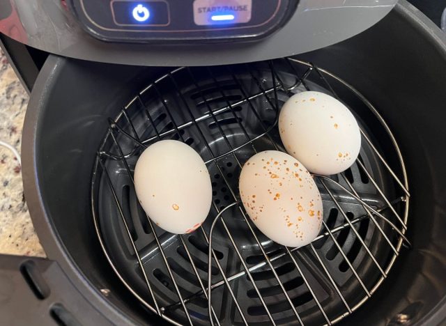 air fryer hard boiled eggs