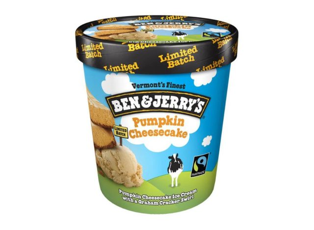 ben & jerry's pumpkin cheesecake ice cream