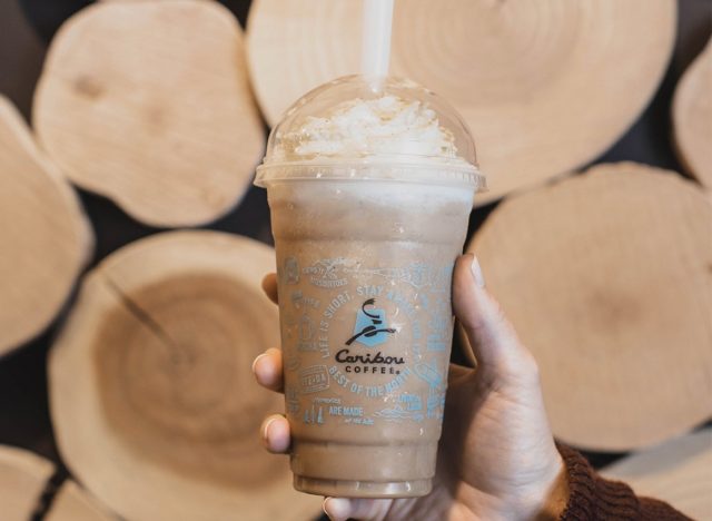 caribou coffee pumpkin white mocha cooler