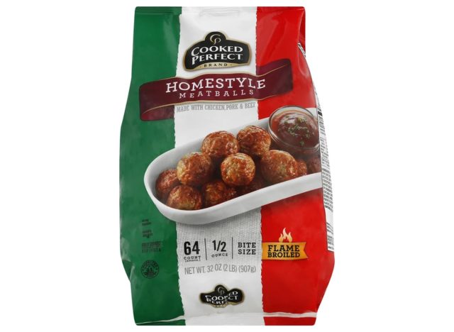 cooked perfect homestyle meatballs