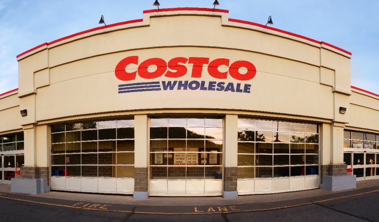 costco wholesale exterior