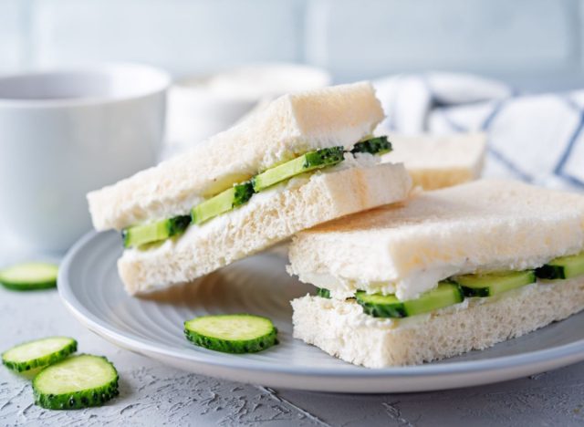 cucumber sandwiches