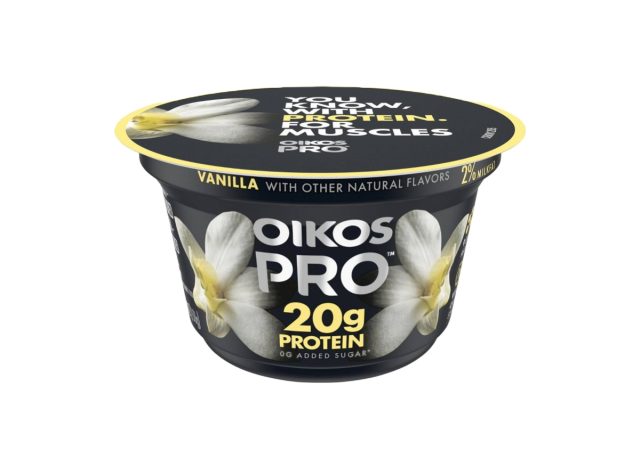 dannon oikos pro vanilla greek yogurt