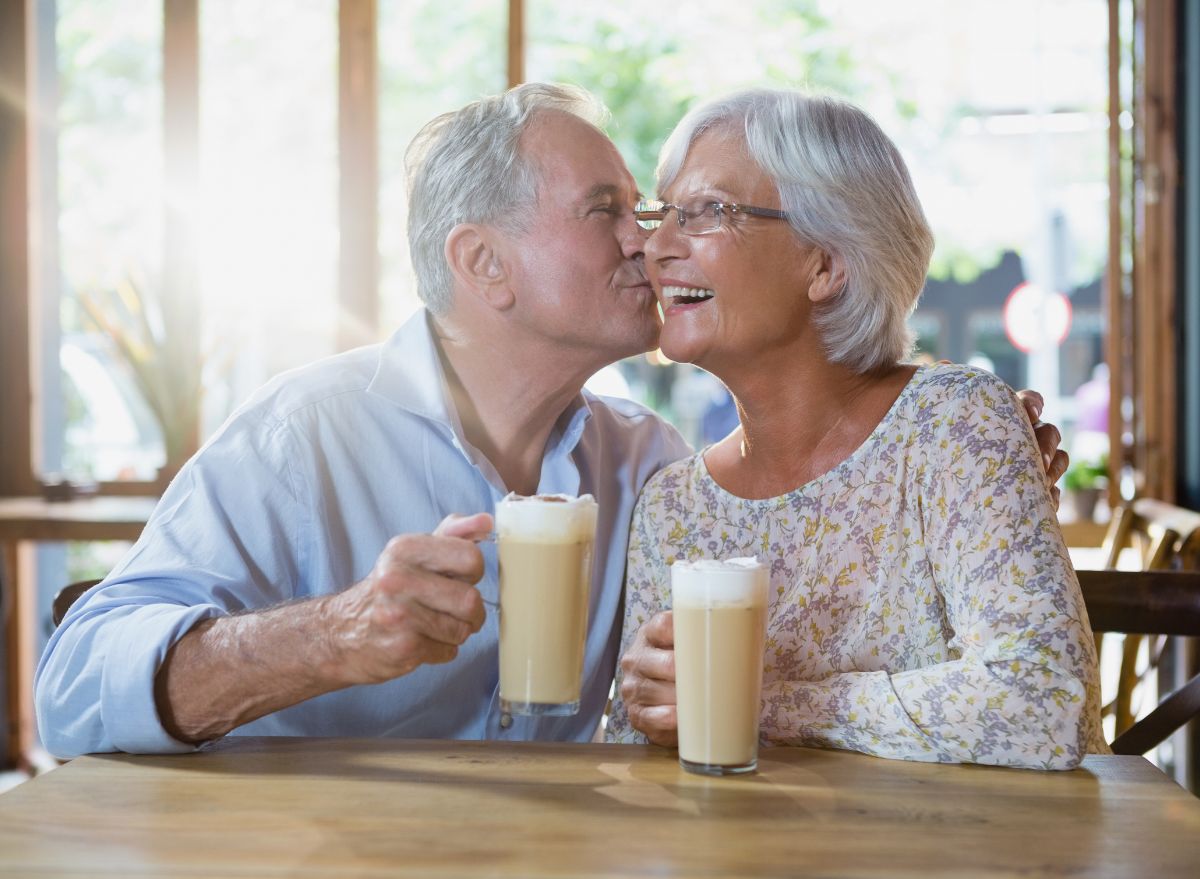 elderly couple