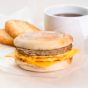 fast food breakfast sandwich