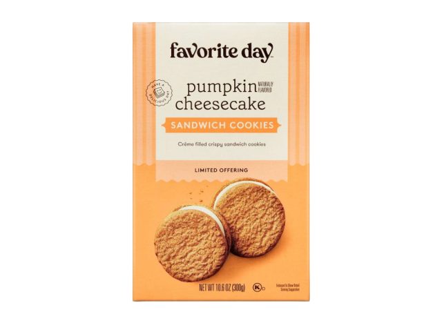 favorite day pumpkin cheesecake sandwich cookies